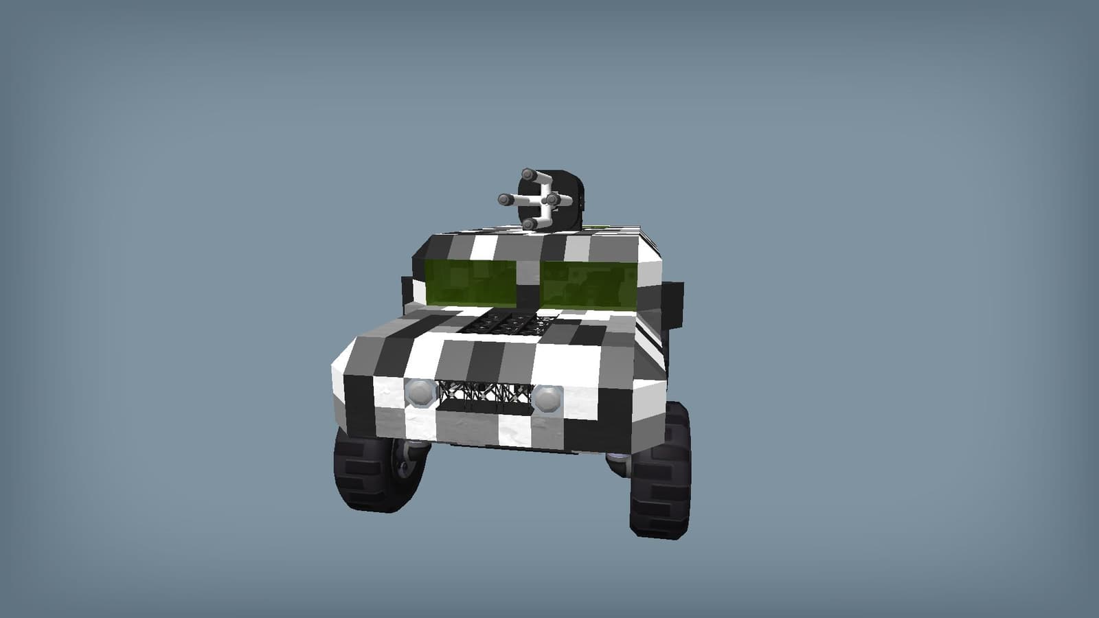 Military Humvee Gun