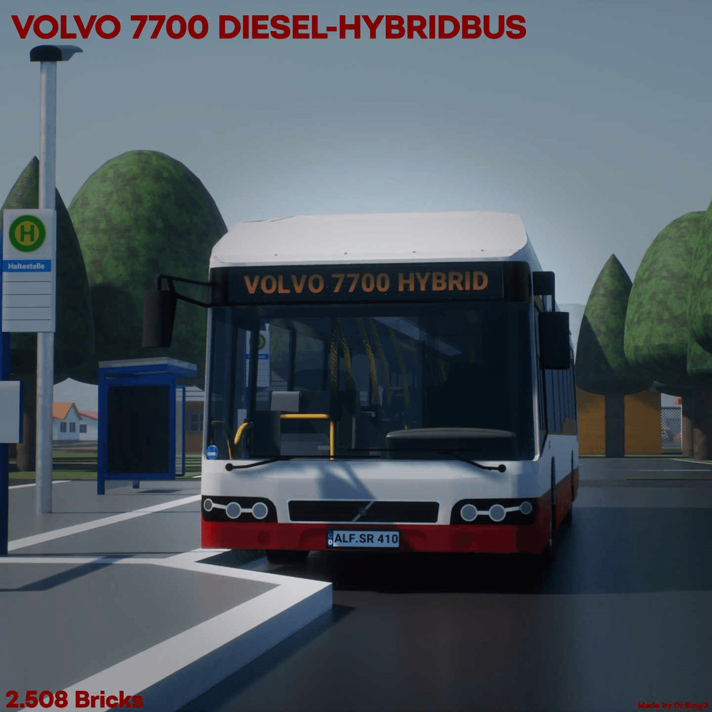 2012 Volvo 7700 Hybrid Bus