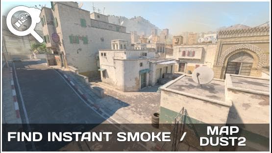 FIND INSTANT SMOKE — DUST2 [TRAINING]