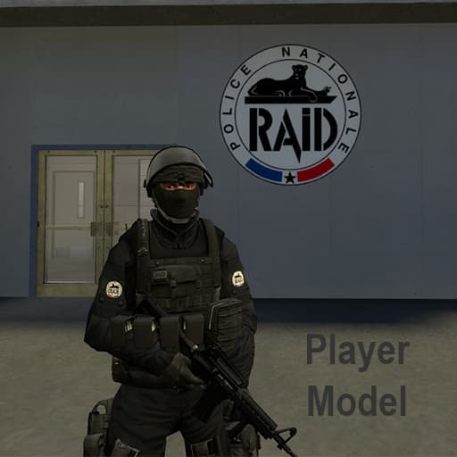 RAID Playermodels - POLICE NATIONALE