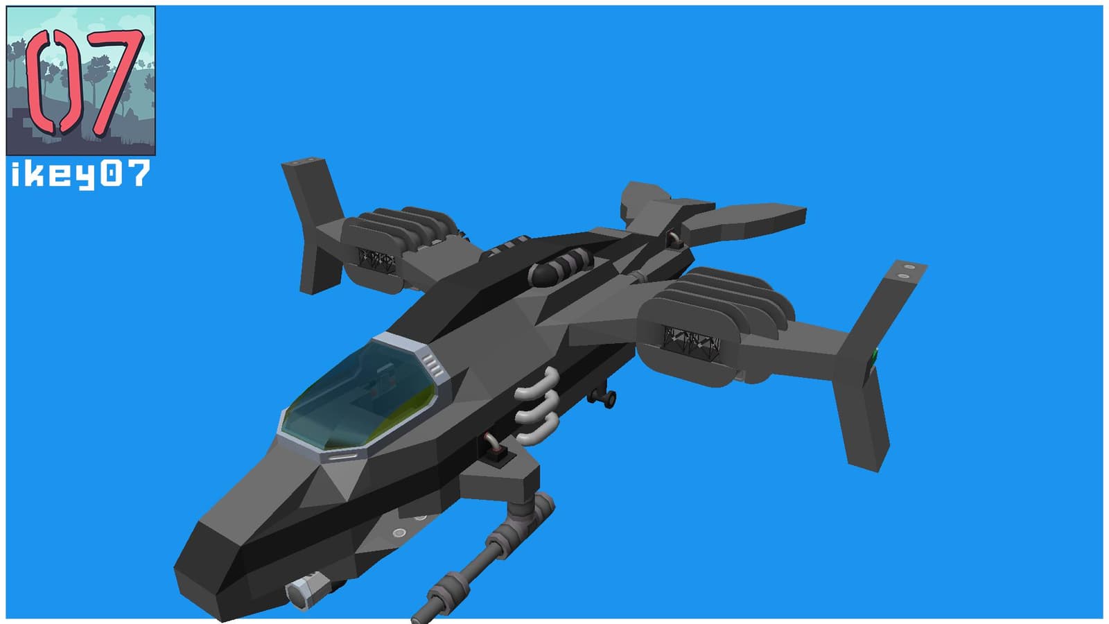 Futuristic Helicopter