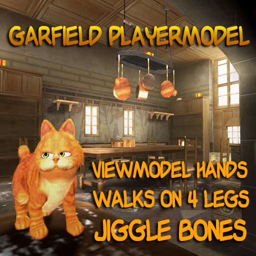Garfield Playermodel & Ragdoll