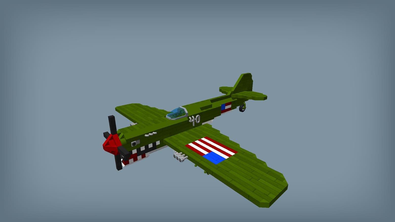 Airplane P40 w/ Bombs