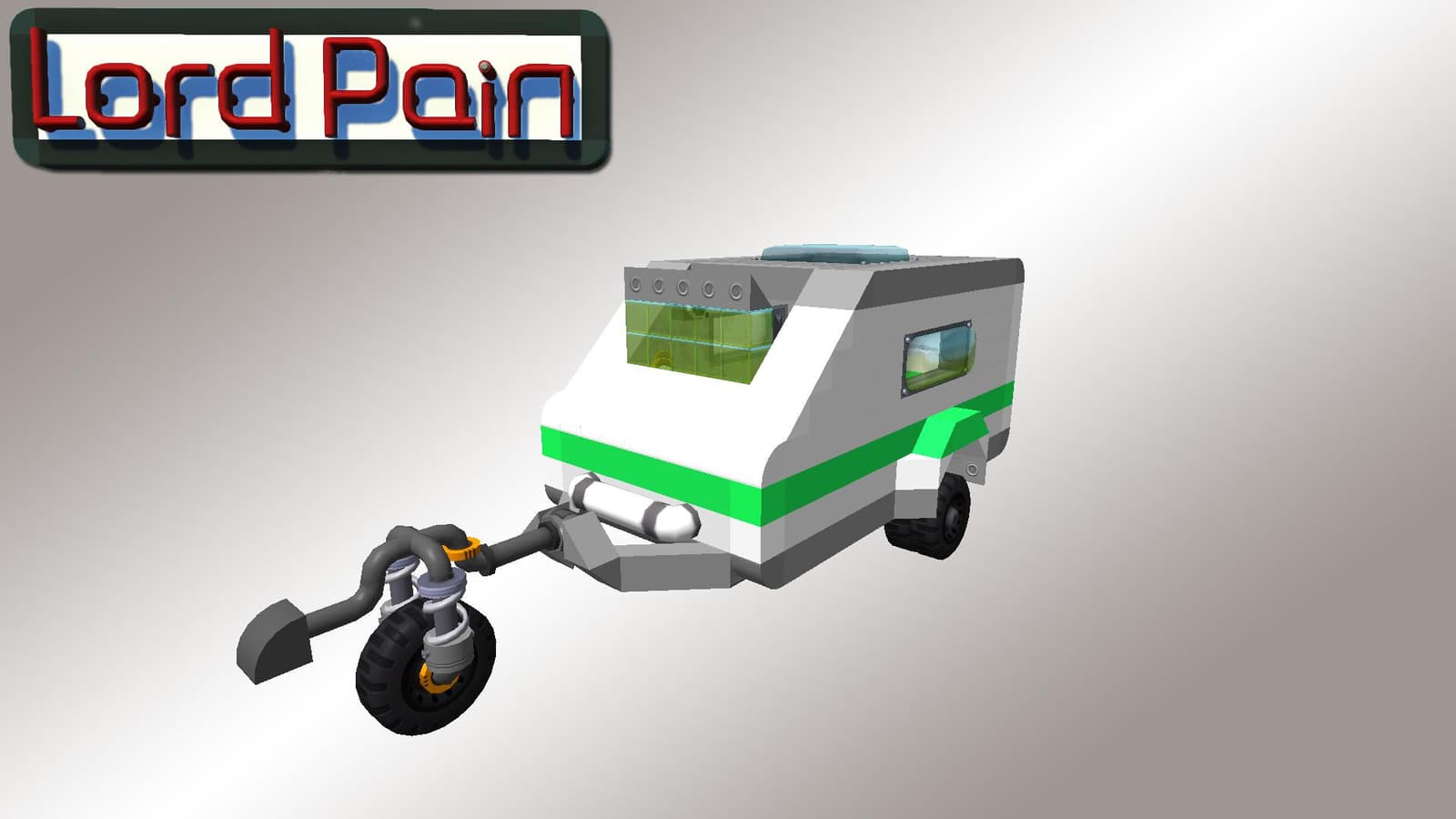 Driving Camper Trailer