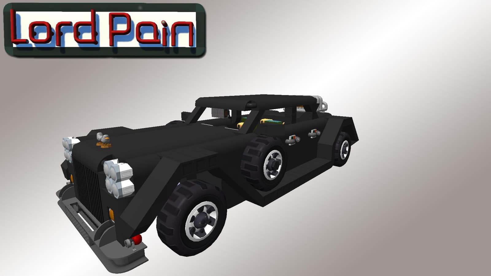 Black Long Limousine NO MOD!