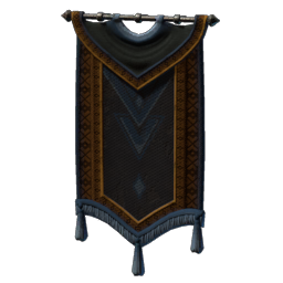 Big Blue Wall Banner I