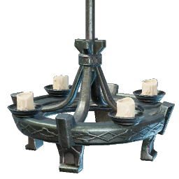 Steel Chandelier