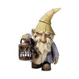 Lantern Garden Gnome