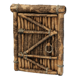 Crude Wooden Door