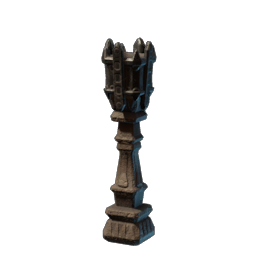 Steel Floor Torch