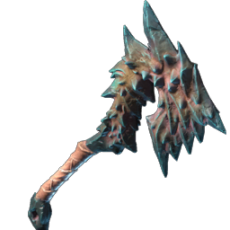 Jagged Obsidian Axe