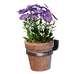 Small Pink Wall Pot
