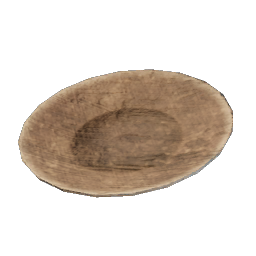 Crude Wooden Platter