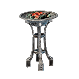 Large Silver Brazier