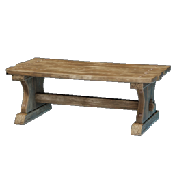 Crude Wooden Table